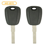 2012 - 2018 Fiat 500 RAM Promaster Transponder Key - ID46 - SIP22 (2 Pack)