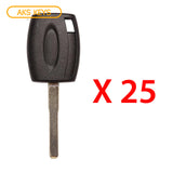 2011 - 2019 Ford Transponder key - 4D63 (80 bits) Chip - H94-PT (25 Pack)