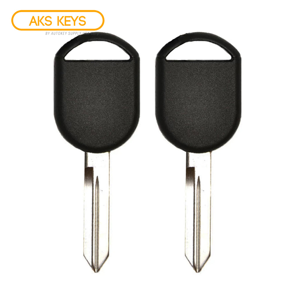 2000 - 2019 Ford Lincoln Mazda Mercury Transponder Key - 4D63 (80 Bits) Chip - H92-PT (2 Pack)