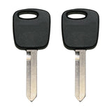 1996 - 2002 Ford Mercury Transponder Key - 4C Chip - H73-PT (2 Pack)