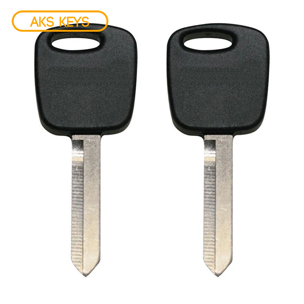 1996 - 2002 Ford Mercury Transponder Key - 4C Chip - H73-PT (2 Pack)