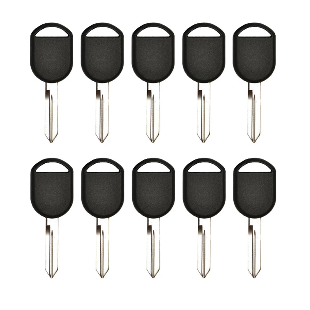 2000 - 2012 Ford Lincoln Mercury Mazda Transponder Key - 4D63 Chip - H84-PT (10 Pack)