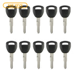 1997 - 2006  Honda Acura Transponder Key - ID13 Chip - HD106-PT (10 Pack)