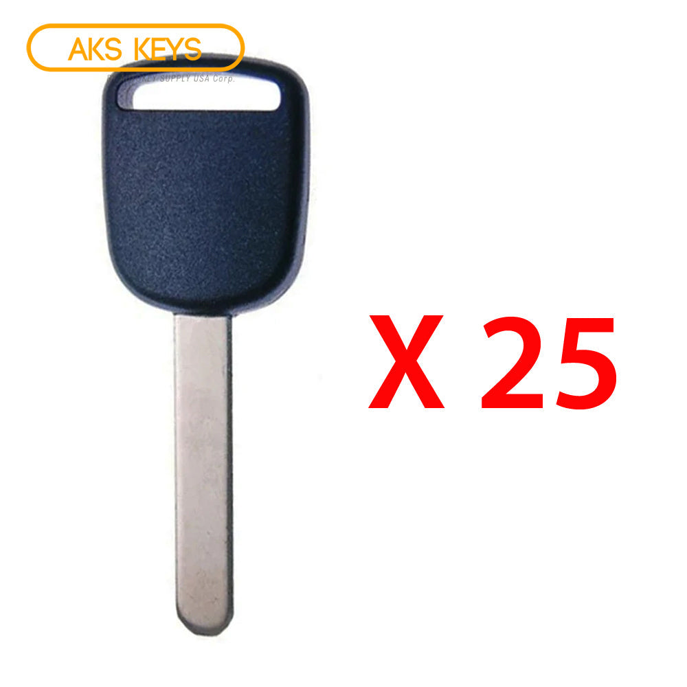 2002 - 2006 Honda Transponder Key - ID13 Chip "F" - HO01-PT (25 Pack)