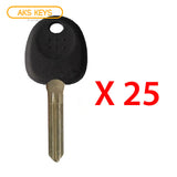 2006 - 2011 Hyundai Elantra Canada Transponder Key - ID46 Chip - HY17 (25 Pack)