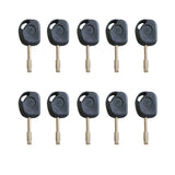 2000 - 2008 Jaguar Transponder Key - 4D60 Glass Chip - Tibbe - 6 Cuts - FO21T7 (10 Pack)