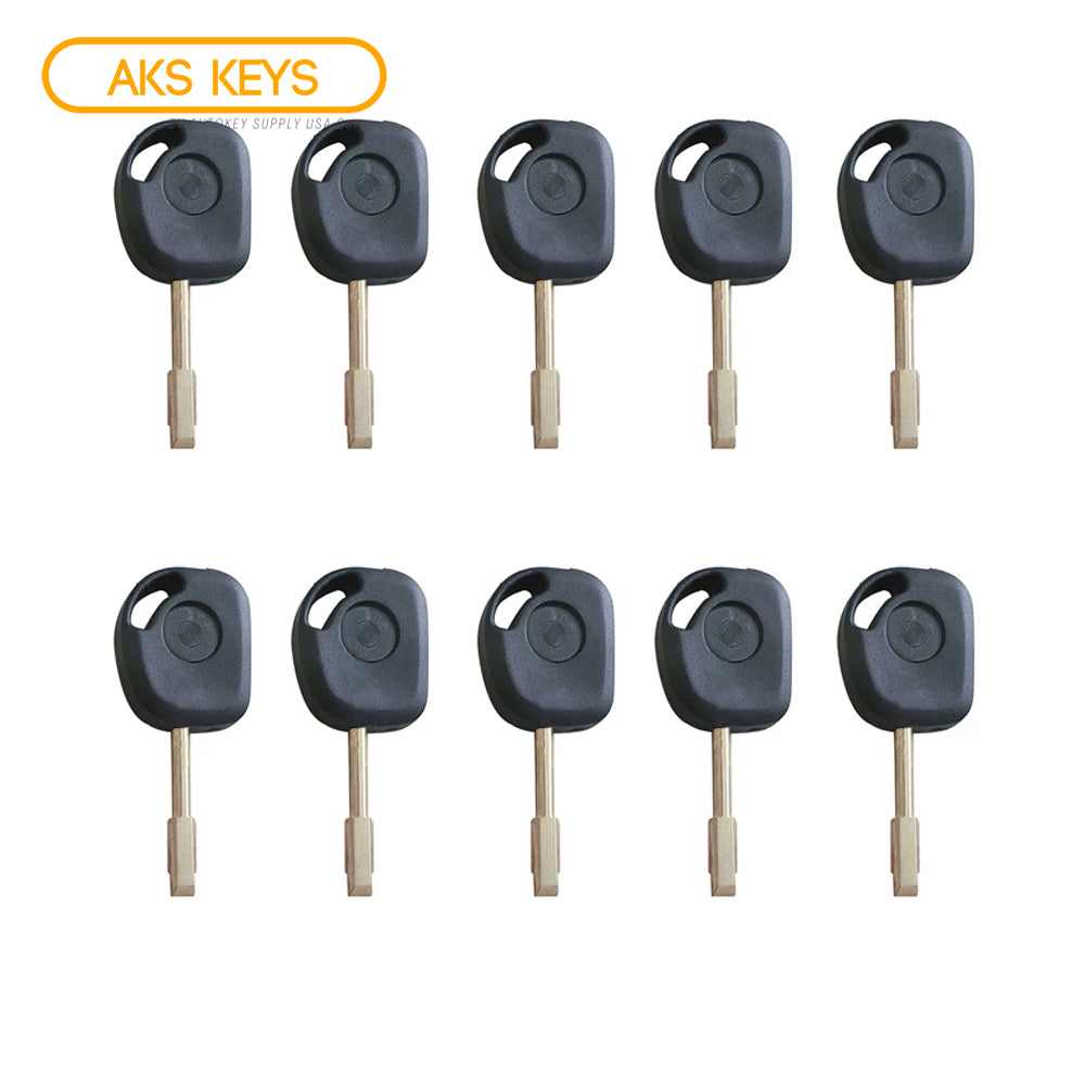 2000 - 2008 Jaguar Transponder Key - 4D60 Glass Chip - Tibbe - 6 Cuts - FO21T7 (10 Pack)