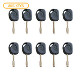 2000 - 2008 Jaguar Transponder Key - 4D60 Glass Chip - Tibbe - 6 Cuts - FO21T7 (10 Pack)