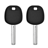 2001 - 2010  Lexus Transponder key - 4D68 Chip - TOY50-PT Medium Blade (2 Pack)