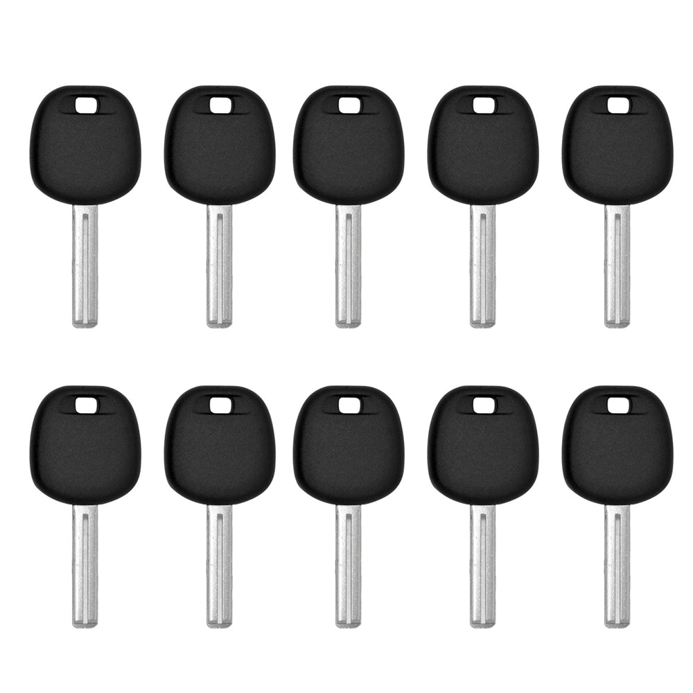 2001 - 2010  Lexus Transponder key - 4D68 Chip - TOY50-PT Medium Blade (10 Pack)