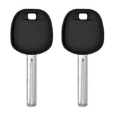 1997 - 2001 Lexus Transponder key - 4C Chip - TOY40BT4 Long Blade (2 Pack)