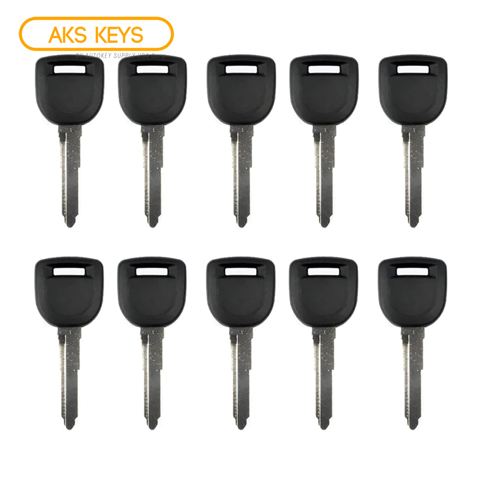 2003 - 2016 Mazda Transponder Key - 4D63 80 bits Chip - MAZ24R-PT (10 Pack)