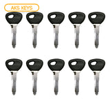 1998 - 1999 Mazda Cloneable Transponder Key - T5 Chip - MAZ24RT5 (10 Pack)