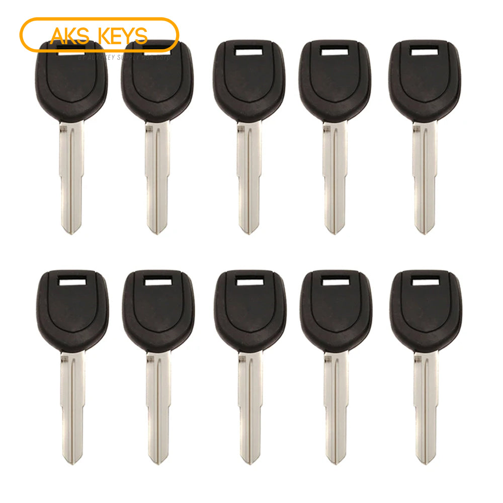 2007 - 2019 Mitsubishi Transponder Key - ID46 Chip Letter A - MIT3 - MIT17A-PT(A) (10 Pack)