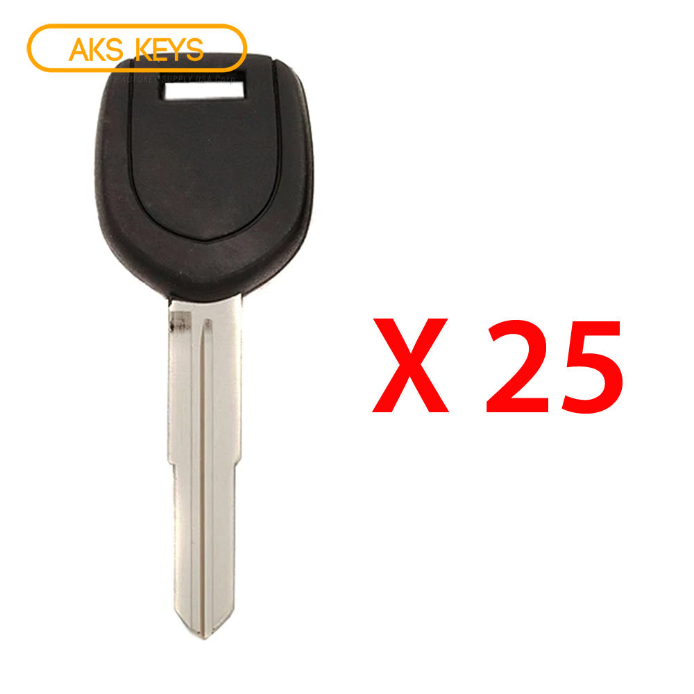 2007 - 2019 Mitsubishi Transponder Key - ID46 Chip Letter A - MIT3 - MIT17A-PT(A) (25 Pack)