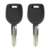 2000 Mitsubishi Transponder Key - 4D60 Chip - MIT1 - MIT8-PT (2 Pack)