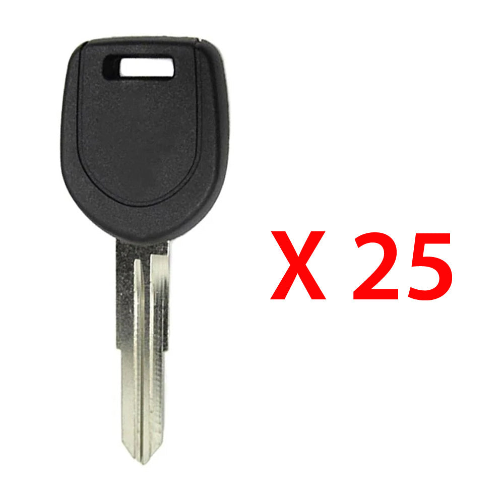 2000 Mitsubishi Transponder Key - 4D60 Chip - MIT1 - MIT8-PT (25 Pack)