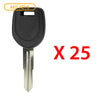 2000 Mitsubishi Transponder Key - 4D60 Chip - MIT1 - MIT8-PT (25 Pack)