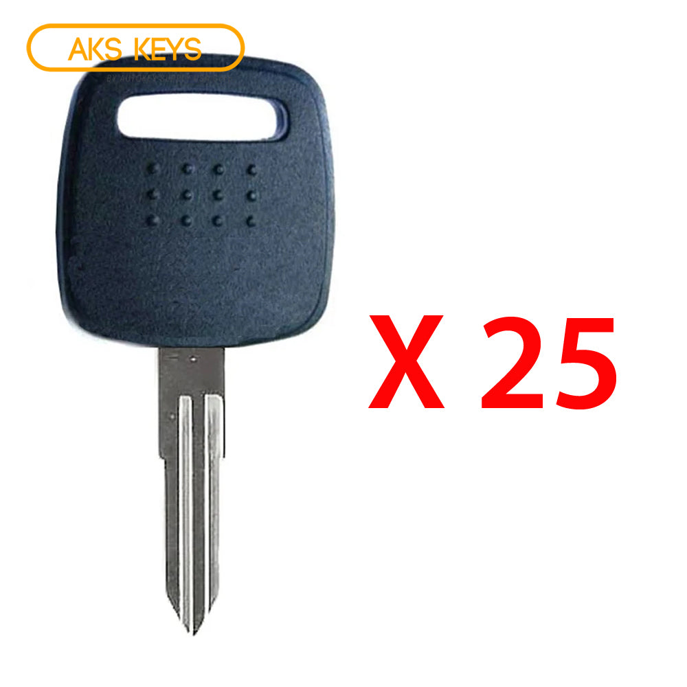 1999 Nissan Infiniti Transponder Key - ID41 Chip - DA31 - NSN11T2 (25 Pack)