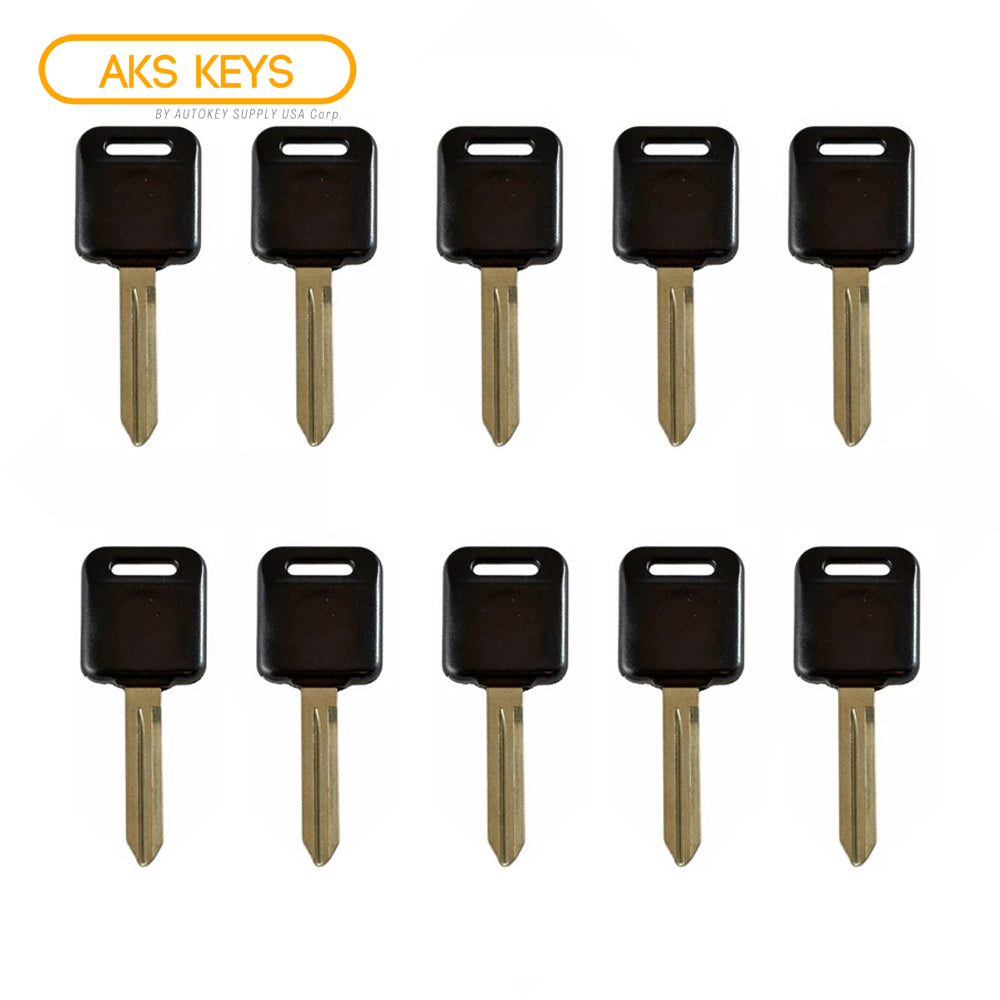 1999 - 2006 Nissan Infiniti Transponder Key - 4D60 Chip - NI01Tï¿½ï¿½/ NI02T (10 Pack)