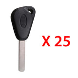 2011 - 2014  Subaru Transponder Key - 4D60 Chip - High Security (25 Pack)