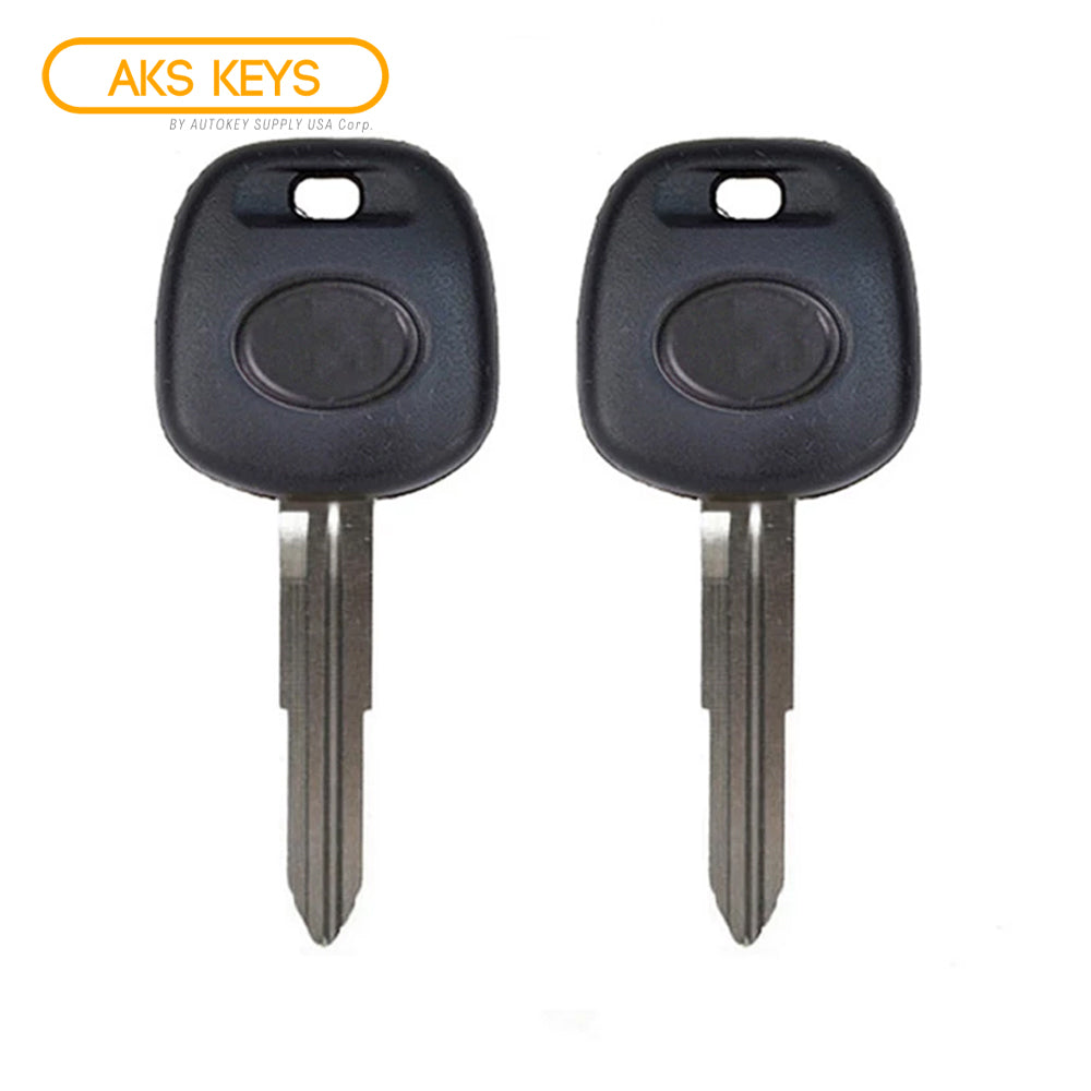 2001 - 2005 Toyota MR2 Spyder Transponder Key Blank - 4C Chip - TOY57-PT (2 Pack)