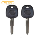 2001 - 2005 Toyota MR2 Spyder Transponder Key Blank - 4C Chip - TOY57-PT (2 Pack)