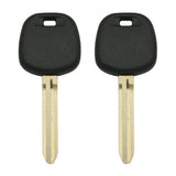 2003 - 2011 Toyota Scion Transponder Key Blank - 4D67 Chip - TOY44D-PT (2 Pack)