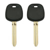 2013 - 2020 Toyota Transponder Key Blank - 4D74 Chip "H" - TOY44H-PT (2 Pack)