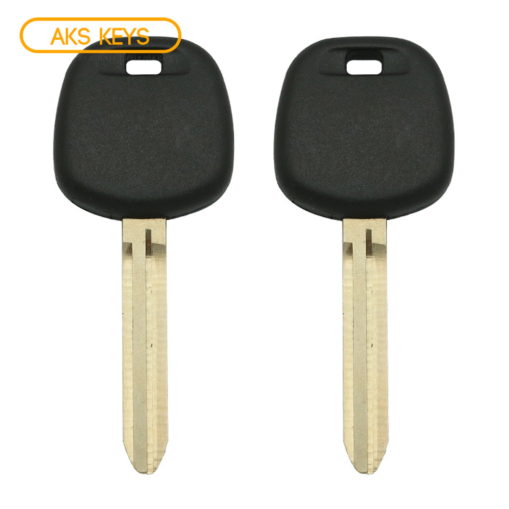 2010 - 2019 Toyota Scion Transponder Key Blank - 4D72 "G"Chip - TOY44G-PT (2 Pack)