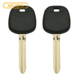 2003 - 2011 Toyota Scion Transponder Key Blank - 4D67 Chip - TOY44D-PT (2 Pack)