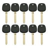 2010 - 2019 Toyota Scion Transponder Key Blank - 4D72 "G"Chip - TOY44G-PT (10 Pack)