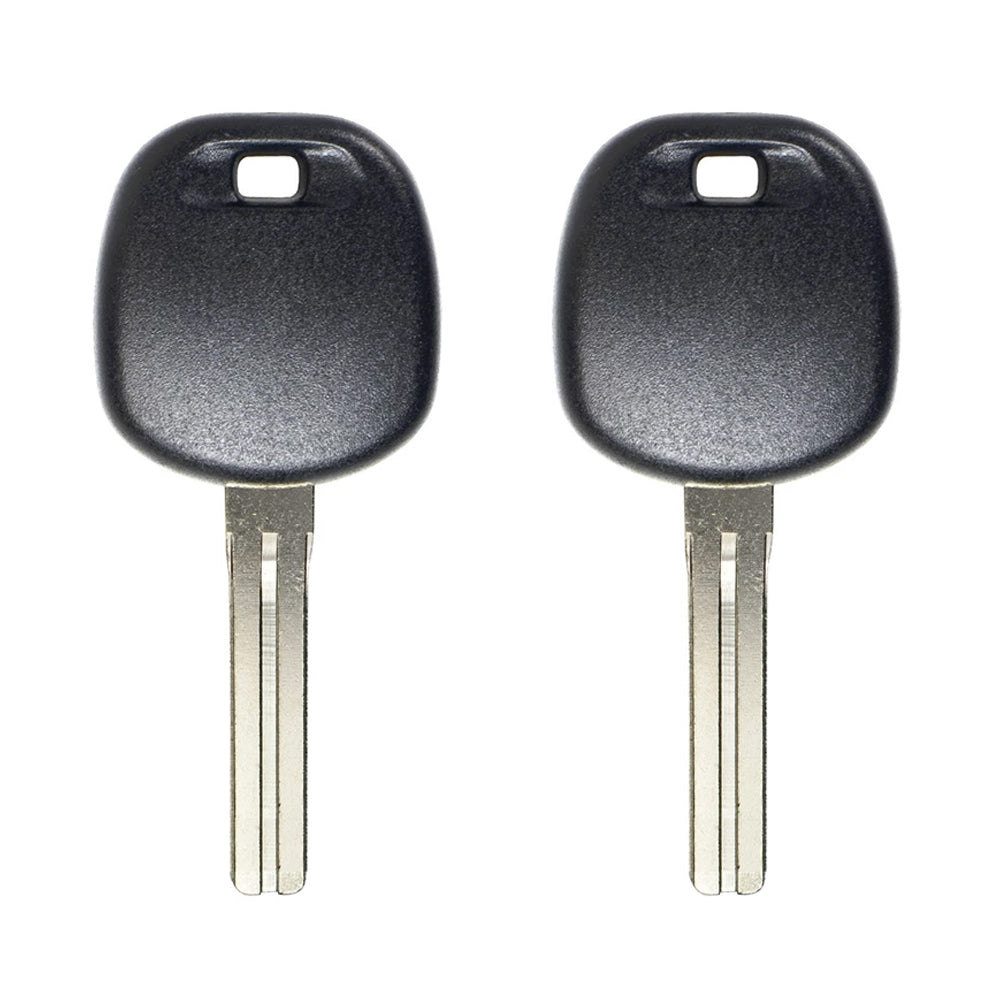 2016 - 2019 Toyota Scion Transponder Key Blank - 4D74 "H" Chip - TOY48H-PT (2 Pack)