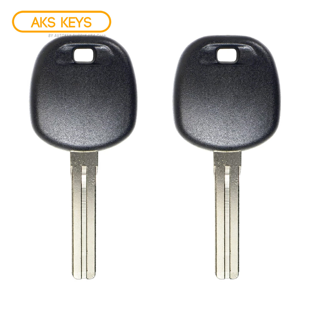 2016 - 2019 Toyota Scion Transponder Key Blank - 4D74 "H" Chip - TOY48H-PT (2 Pack)