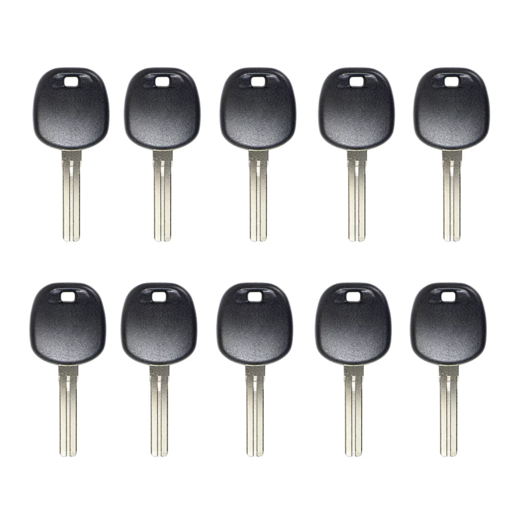 2016 - 2019 Toyota Scion Transponder Key Blank - 4D74 "H" Chip - TOY48H-PT (10 Pack)