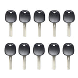 2016 - 2019 Toyota Scion Transponder Key Blank - 4D74 "H" Chip - TOY48H-PT (10 Pack)