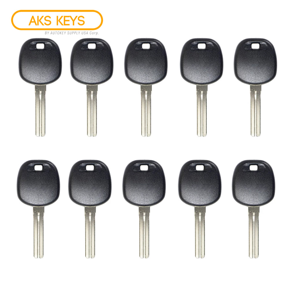 2016 - 2019 Toyota Scion Transponder Key Blank - 4D74 "H" Chip - TOY48H-PT (10 Pack)