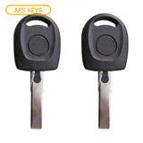 2000 - 2007 Volkswagen Transponder Key - ID48 Chip - HU66T6 (2 Pack)