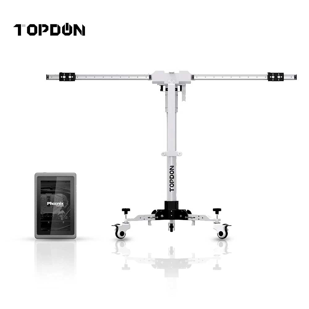 TOPDON Phoenix Mobile Adas Foldable Calibration Basic Package with PHOENIX Diagnostic Tool