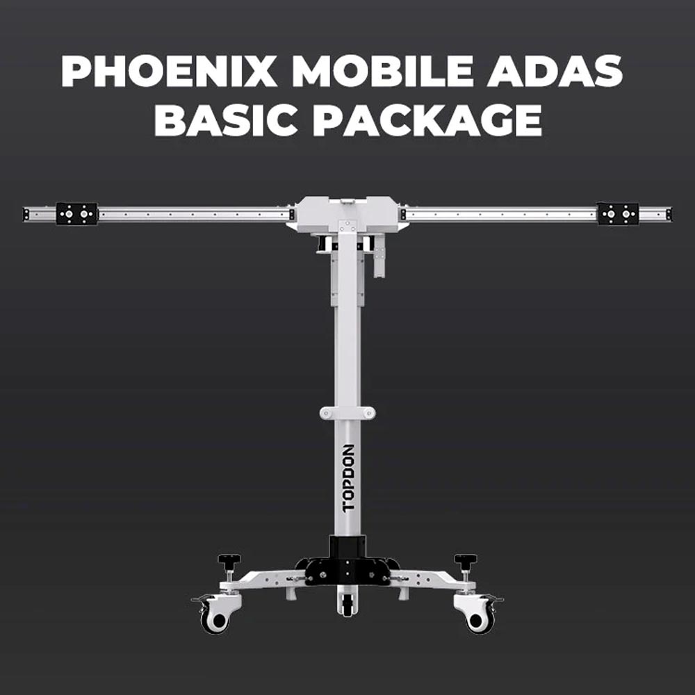 TOPDON Phoenix Mobile Adas Foldable Calibration Basic Package with PHOENIX Diagnostic Tool