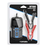 TOPDON BT 100 - Hand-held Battery, Cranking and Charging System Tester for 12V Batteries