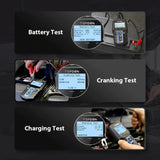 TOPDON BT 100 - Hand-held Battery, Cranking and Charging System Tester for 12V Batteries