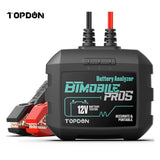 TOPDON BTMOBILE PROS - Advanced-Level Wireless Battery Starting and Charging System Analyzer for 12V Batteries