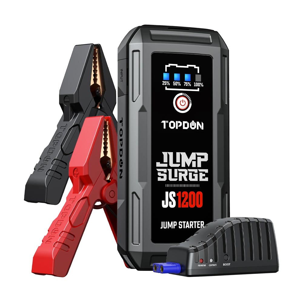 TOPDON JUMPSURGE 1200 Power Bank and Jump Starter for 12V Battery Vehicles