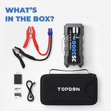 TOPDON JumpSurge3000 Power Bank and Jump Starter  for 12V Battery Vehicles