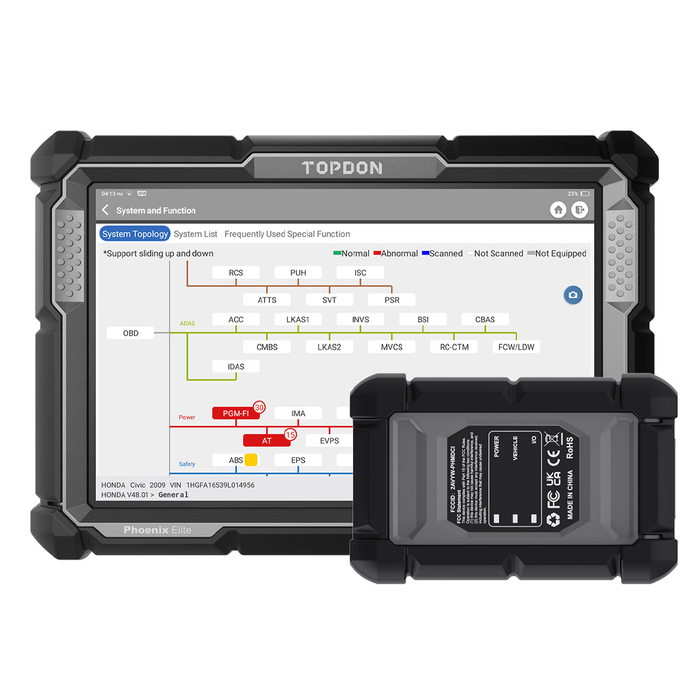 TOPDON - Phoenix Elite - Professional Diagnostic Scanner