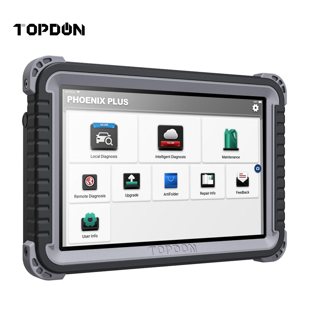 TOPDON PHOENIX PLUS - OE-level Advanced Intelligent Diagnostic Scanner Tool (2 Years Update)