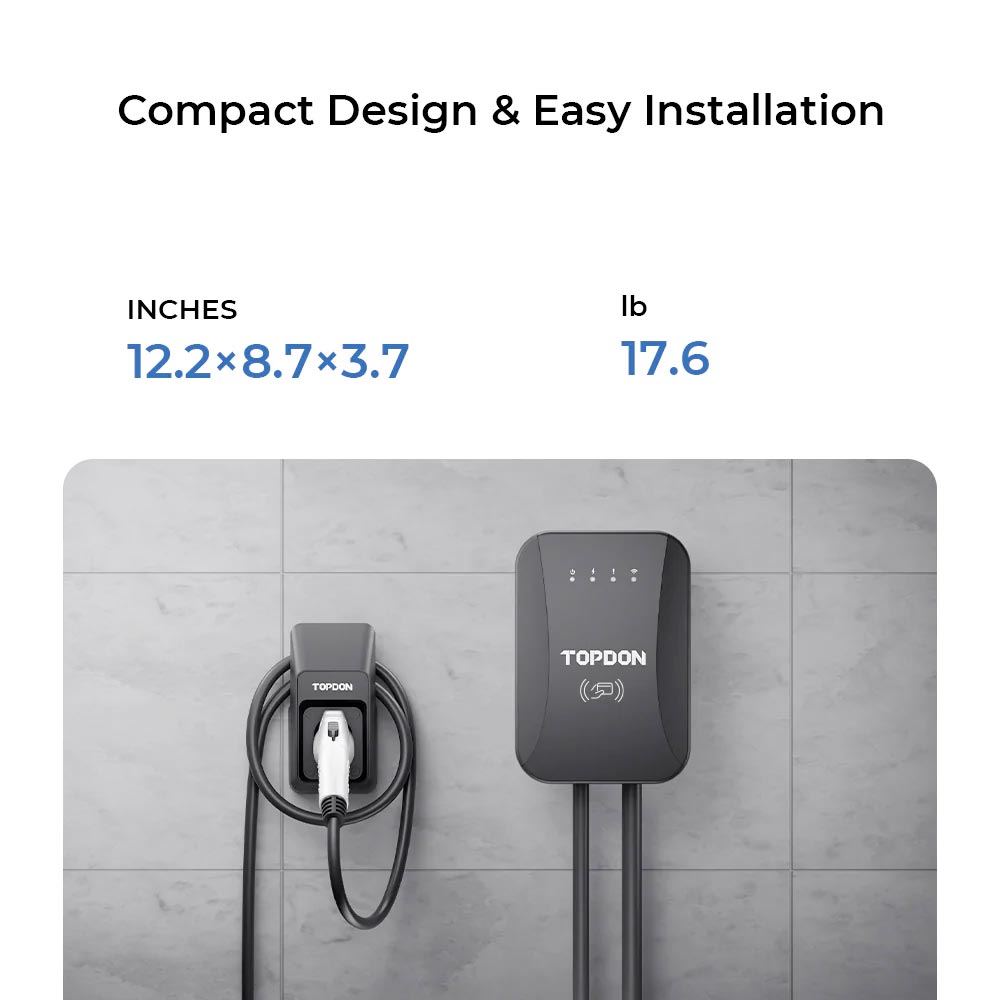 TOPDON PulseQ Home EV Charging Stations for Electric Vehicle