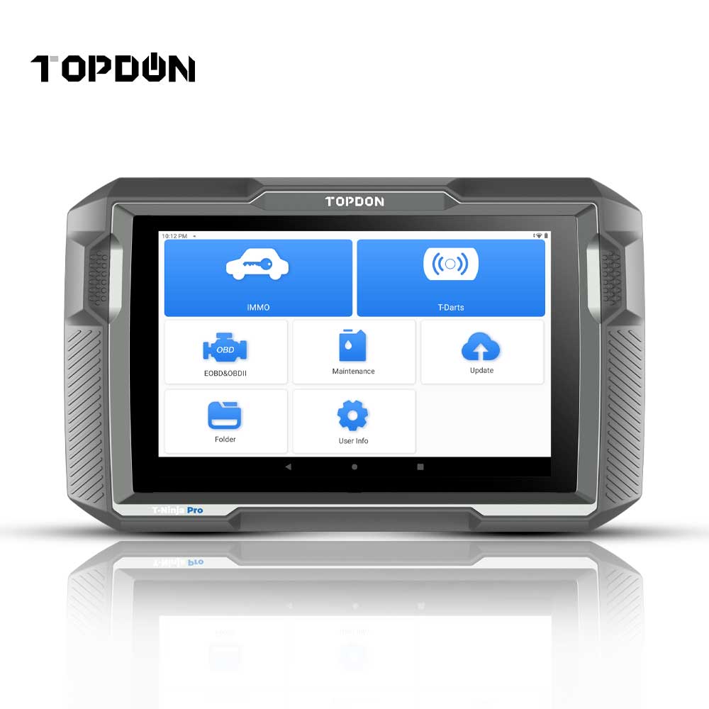 TOPDON T-Ninja Pro - 8" Tablet OBD Automotive Key Programmer