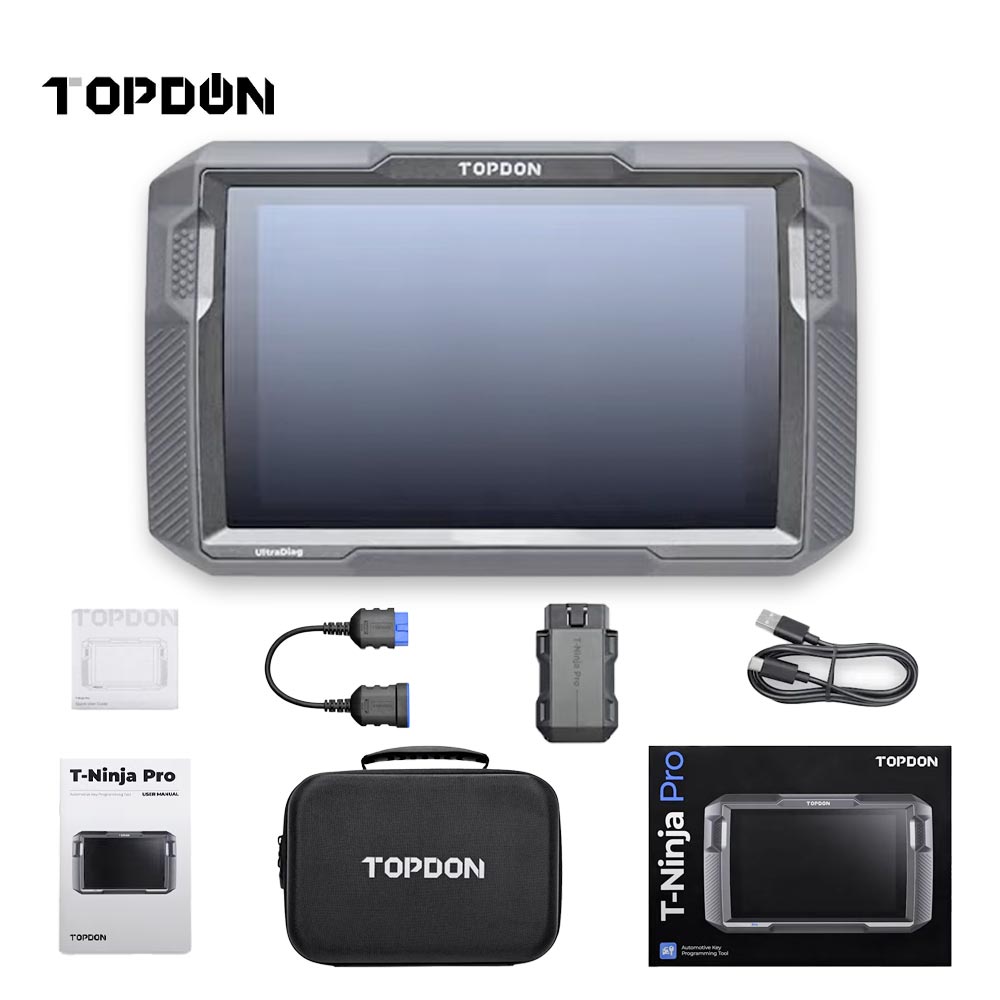 TOPDON T-Ninja Pro - 8" Tablet OBD Automotive Key Programmer